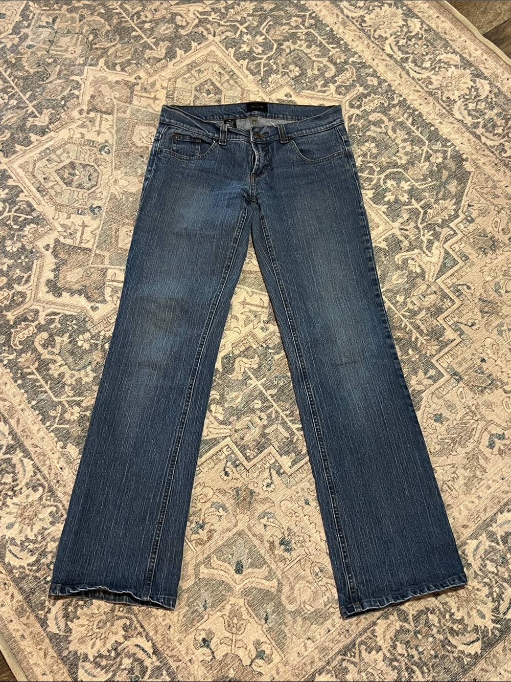 The Limited Dark Blue Flare Jeans